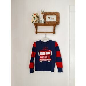 baby Gap firetruck sweater - 5 years